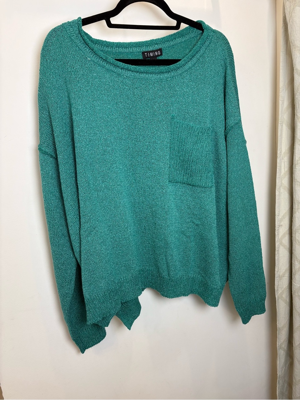NWT Timing Boutique Green Sweater Top